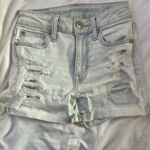 American Eagle jean shorts size 00